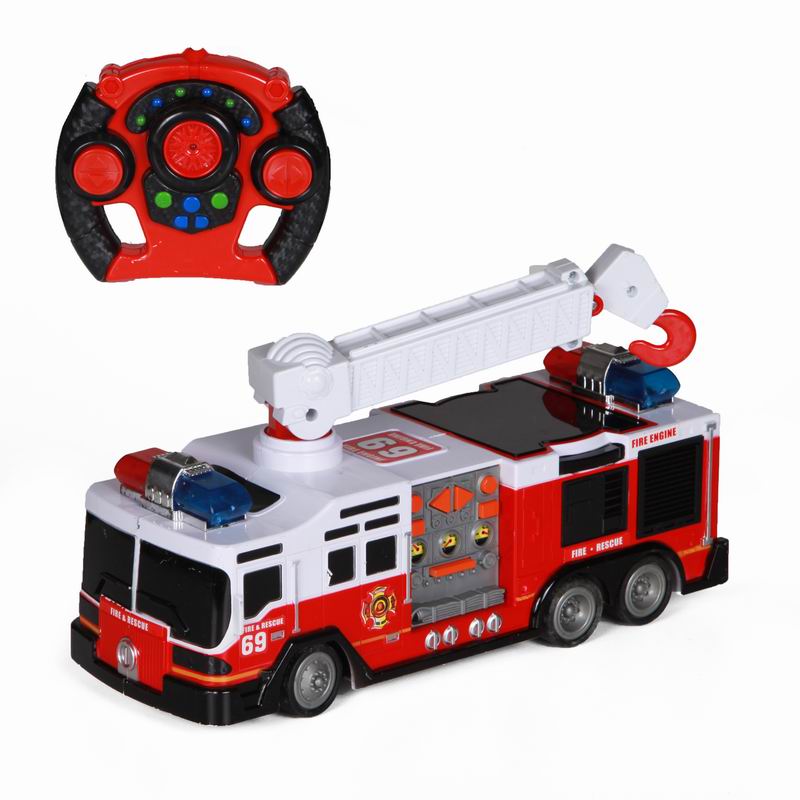 Пожарная машина с пультом на радиоуправлении  